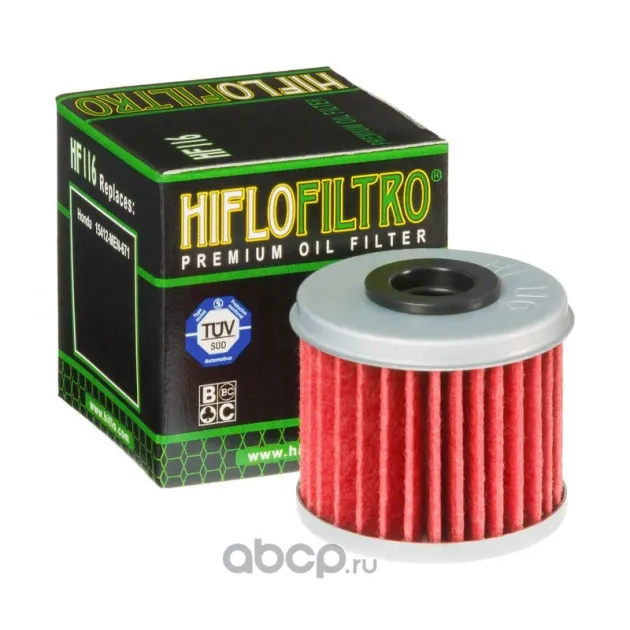 ФИЛЬТР МАСЛЯНЫЙ HF116 Hiflo filtro