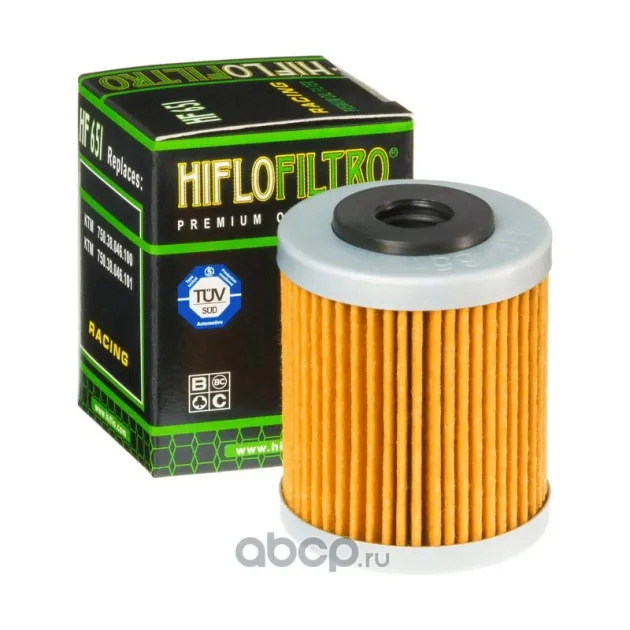 Фильтр масляный HF651 Hiflo filtro