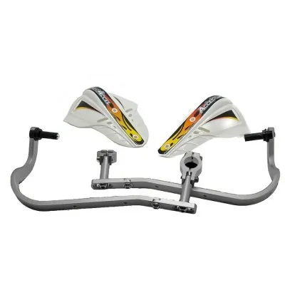 Accel HGS-06 Защита рук с пластиковыми щитками 28.6мм (серебробелый) HGS06SILVER