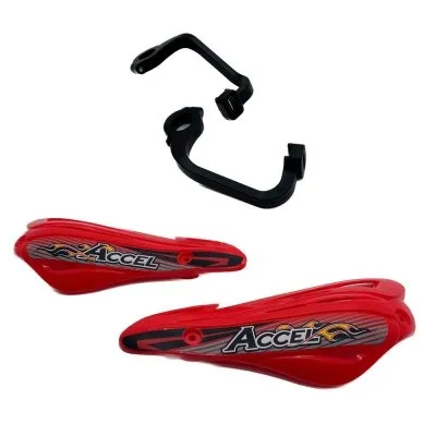 Accel HGS-12 Защита рук с пластиковыми щитками (красная) HGS12RED