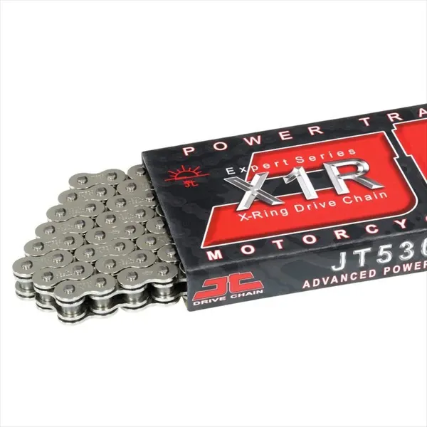 Цепь JTC 530X1R NN никелированая X-ring 104 JT Sprockets JTC530X1RNN104RL