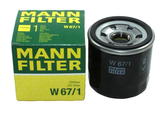 Фильтр масляный MANN-FILTER W 67/1 W671