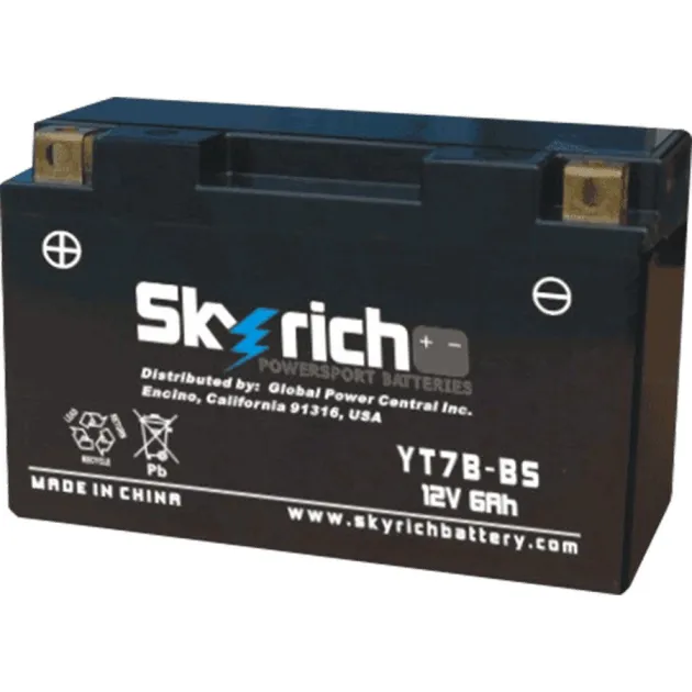 Аккумулятор Rdrive YT7B-BS 151x65x93 YT7BBS