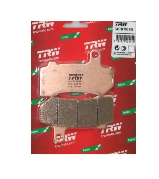 Колодка тормозная задняя TRW MCB781SH