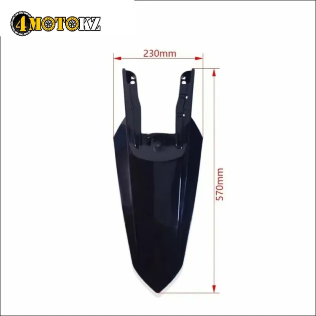 Крыло заднее Kews K23 черное 4MotoKZ 20945145